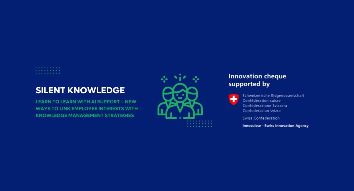 edisconet ja HSLU saavat rahoitusta Innosuisselta innovatiiviselle tekoälyhankkeelle "Silent Knowledge".